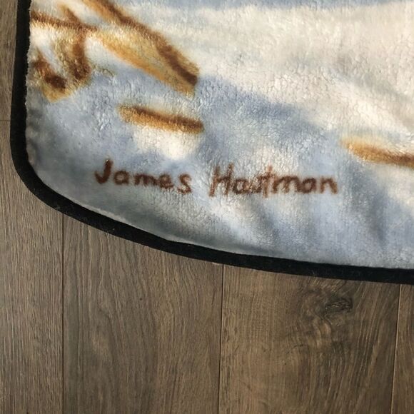 Pair James Hautman Collectible reversible throws - Picture 6 of 8